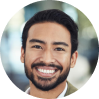 Home Smiling man in suit