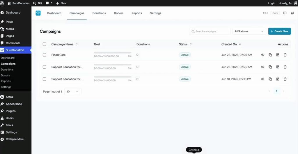How to Edit a Campaign in SureDonation SureDonation > Campaigns
