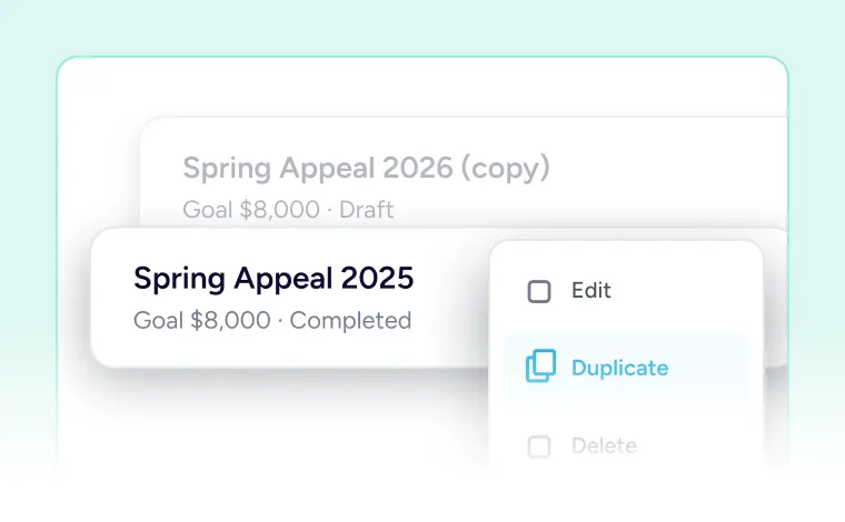 Duplicate spring appeal 2025