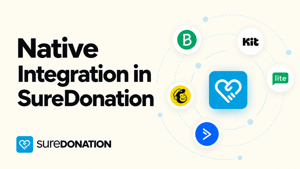 Native integration in SureDonation