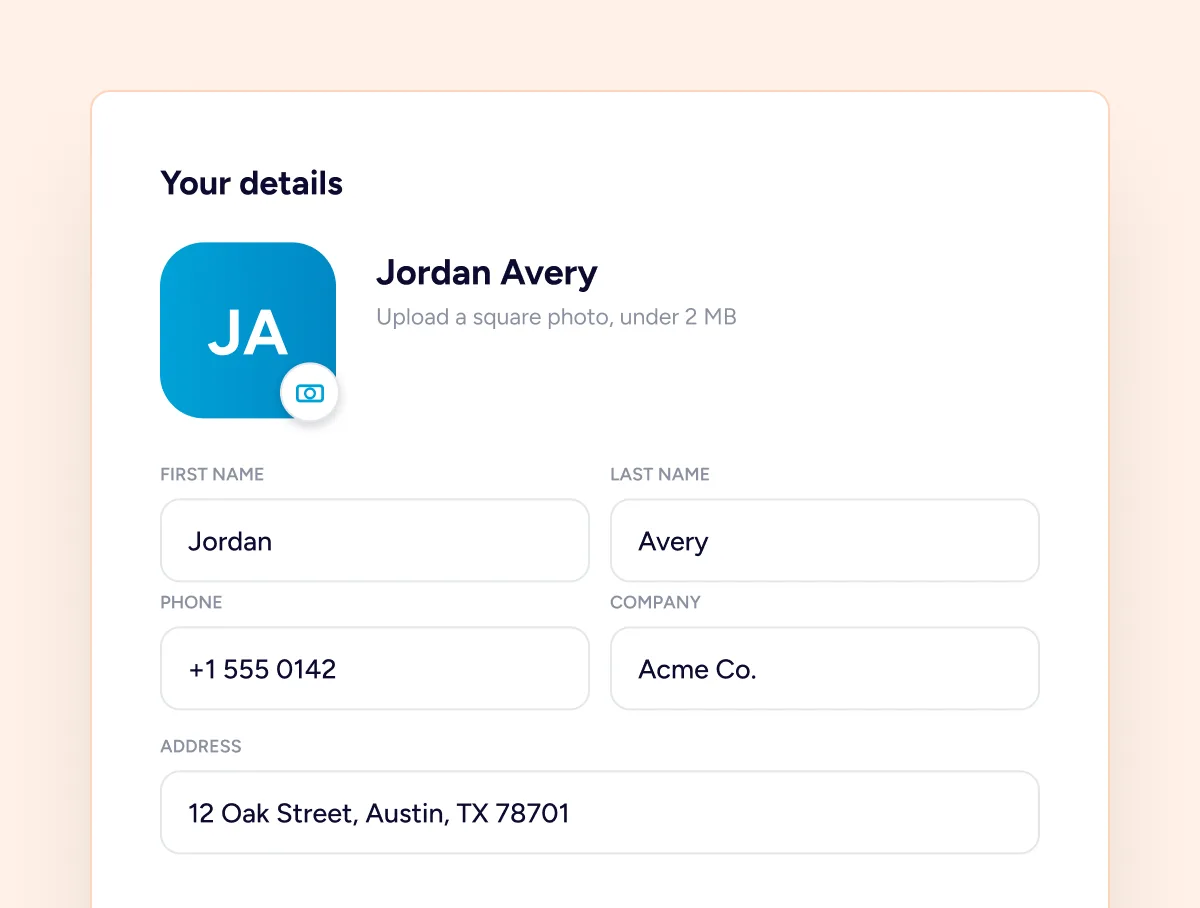 Jordan Avery user profile details